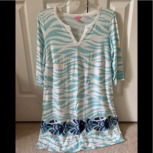 Lilly Pulitzer beach coverup